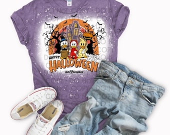 Camisa desbotada do Huey Dewey e Louie