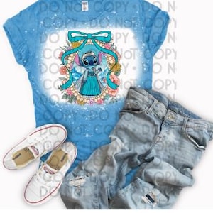 Elsa Experiment 626 Stitch bleached shirt