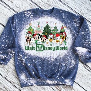 Sweat-shirt délavé inspiré de Noël
