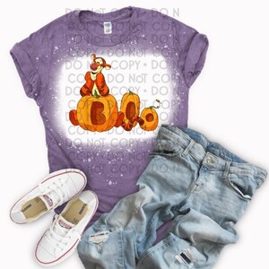 Boo Tigger bleached shirt