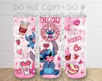 Lilo and Stitch 20 oz straight tumbler