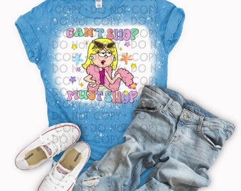 Channel Lizzie Mcguire bleached shirt
