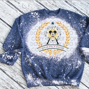 Pal-A-Round Inspired Bleached Sweatshirt