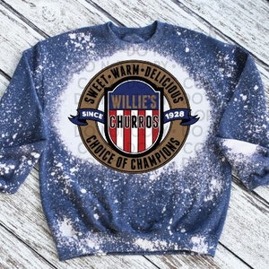 churros inspiré sweat-shirt blanchi