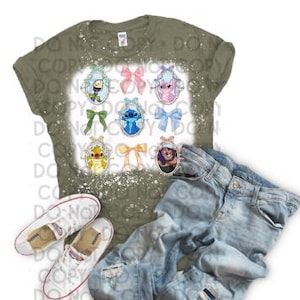 Experiment 626 Stitch bleached shirt