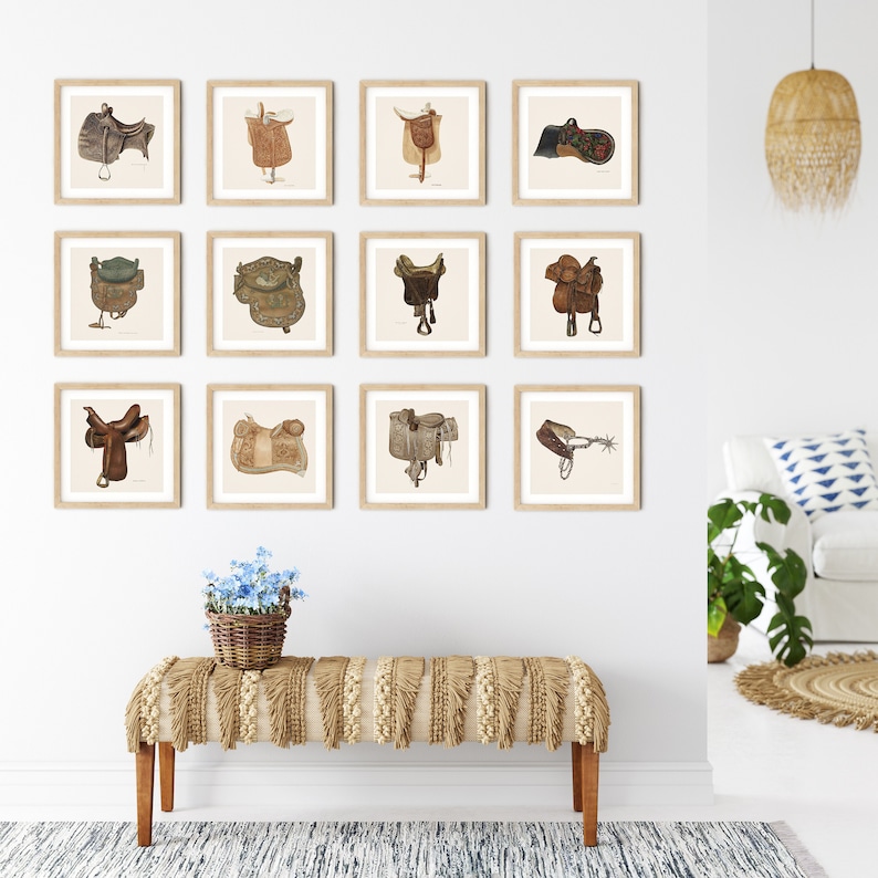 Shaddle Equestrian Saddle Art Set (high Res Digital Download) - Etsy