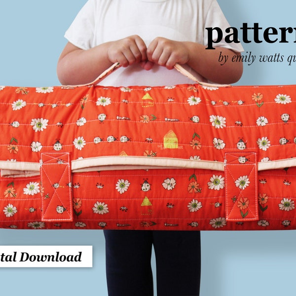 Preschool Cot Quilt - PDF Sewing Pattern