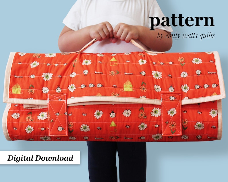 Preschool Cot Quilt PDF Sewing Pattern Etsy