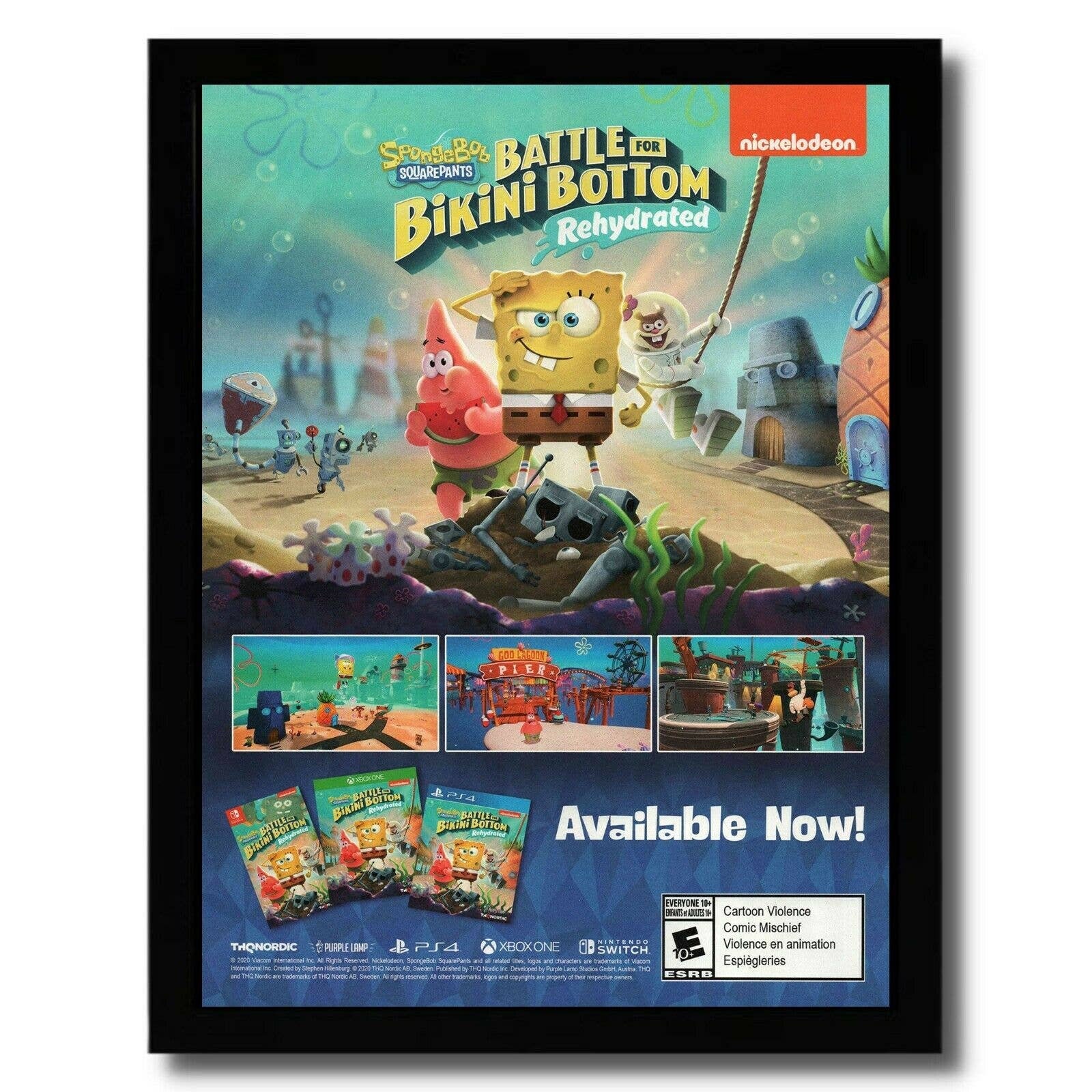 Spongebob Squarepants Battle for Bikini Bottom Rehydrated