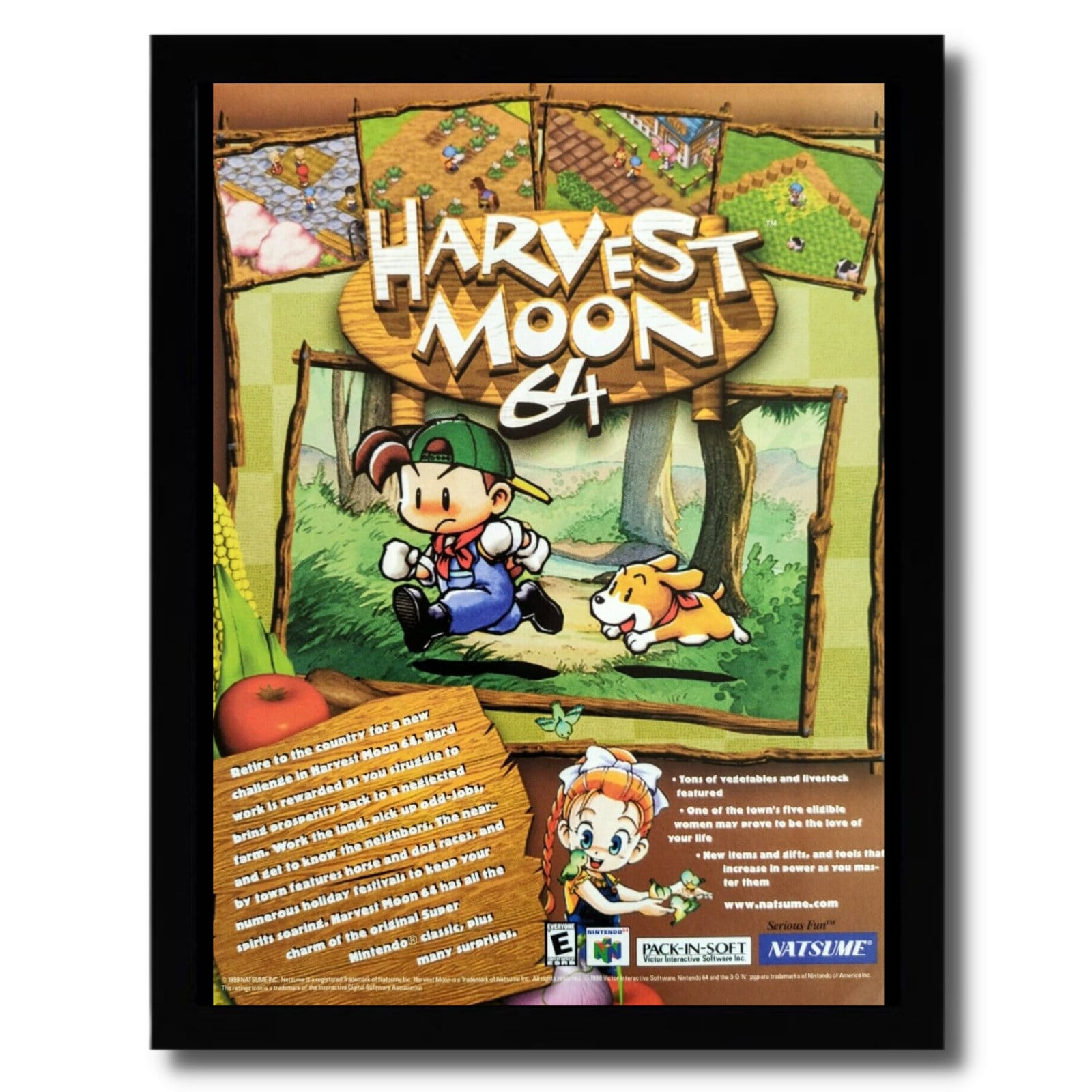 Rowena Supernatural Harvest Moon | Art Board Print