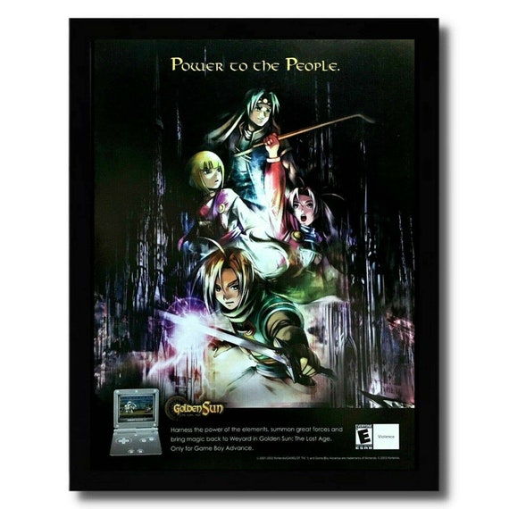 The Legend of Zelda: A Link to the Past GBA 2002 Print Ad/Poster Official  Art