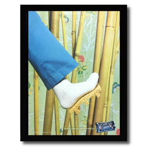 2000 Kellogg&#39;s Rice Krispies Treats SANDALS Framed Print Ad/Poster Art Funny!