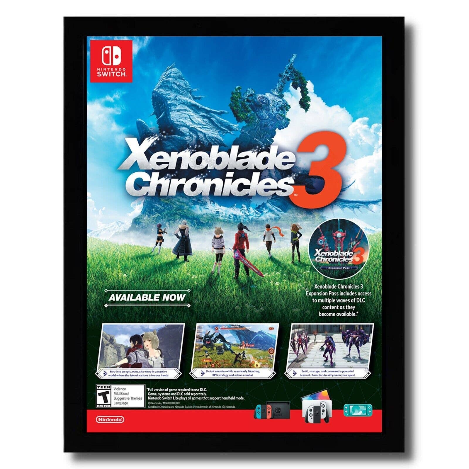 Xenoblade3 ゼノブレイド3 ポスター 販促 Xenoblade Chronicles 3 Poster #3 | eBay