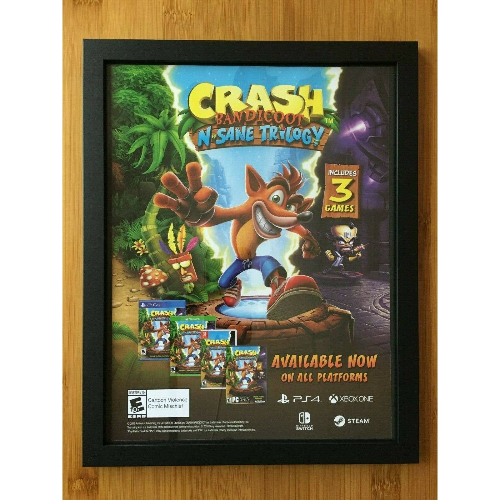 Crash Bandicoot: N-Sane Trilogy (Nintendo Switch), by Gloss