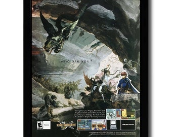 2003 Fire Emblem GBA Framed Print Ad/Poster Official Game Boy Advance Promo Art
