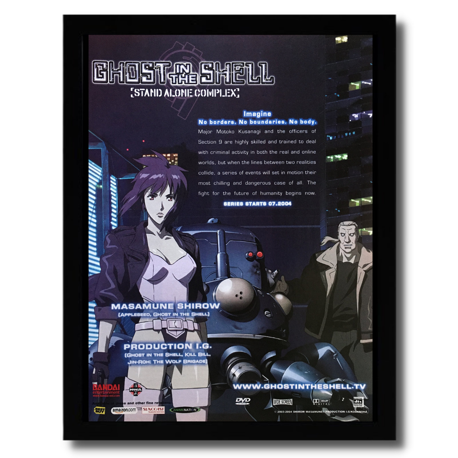 GHOST THE SHELL　入手困難非売品グッズA1サイズポスター 攻殻機動隊 ポスター 通販/販売 | ポスッタ