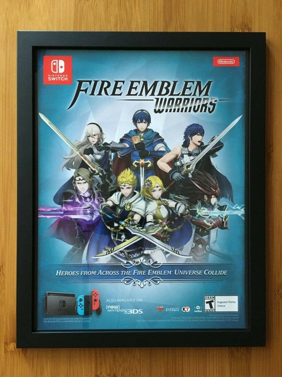 Fire Emblem Warriors Framed Print Ad/poster Official Nintendo Switch Promo  Art - Etsy Norway | Nintendo-Switch-Spiele