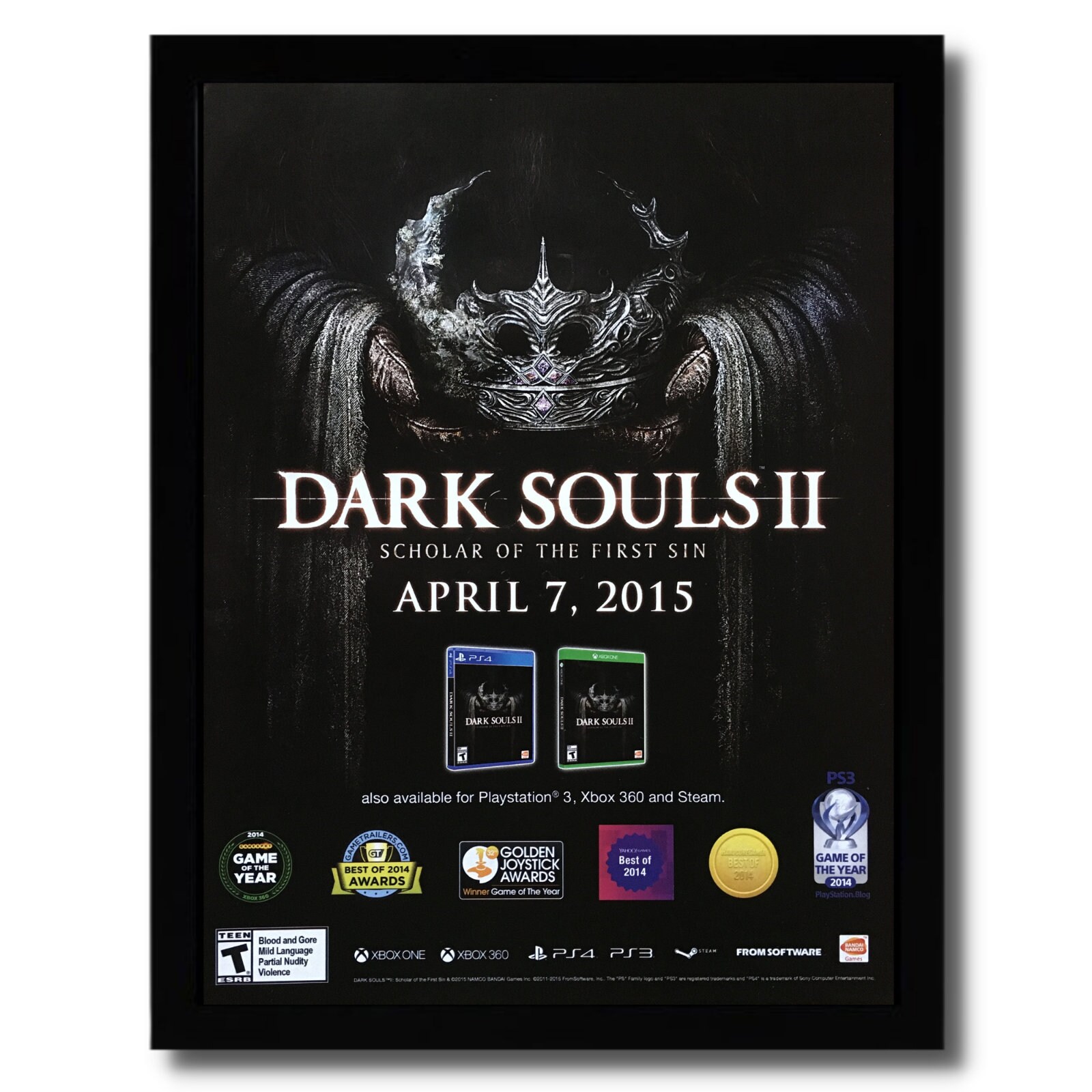Dark Souls II Scholar of the First Sin Promo Booklet