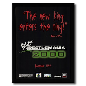 WWE WrestleMania 40 The Official Logo Home Decor Poster Canvas - REVER LAVIE