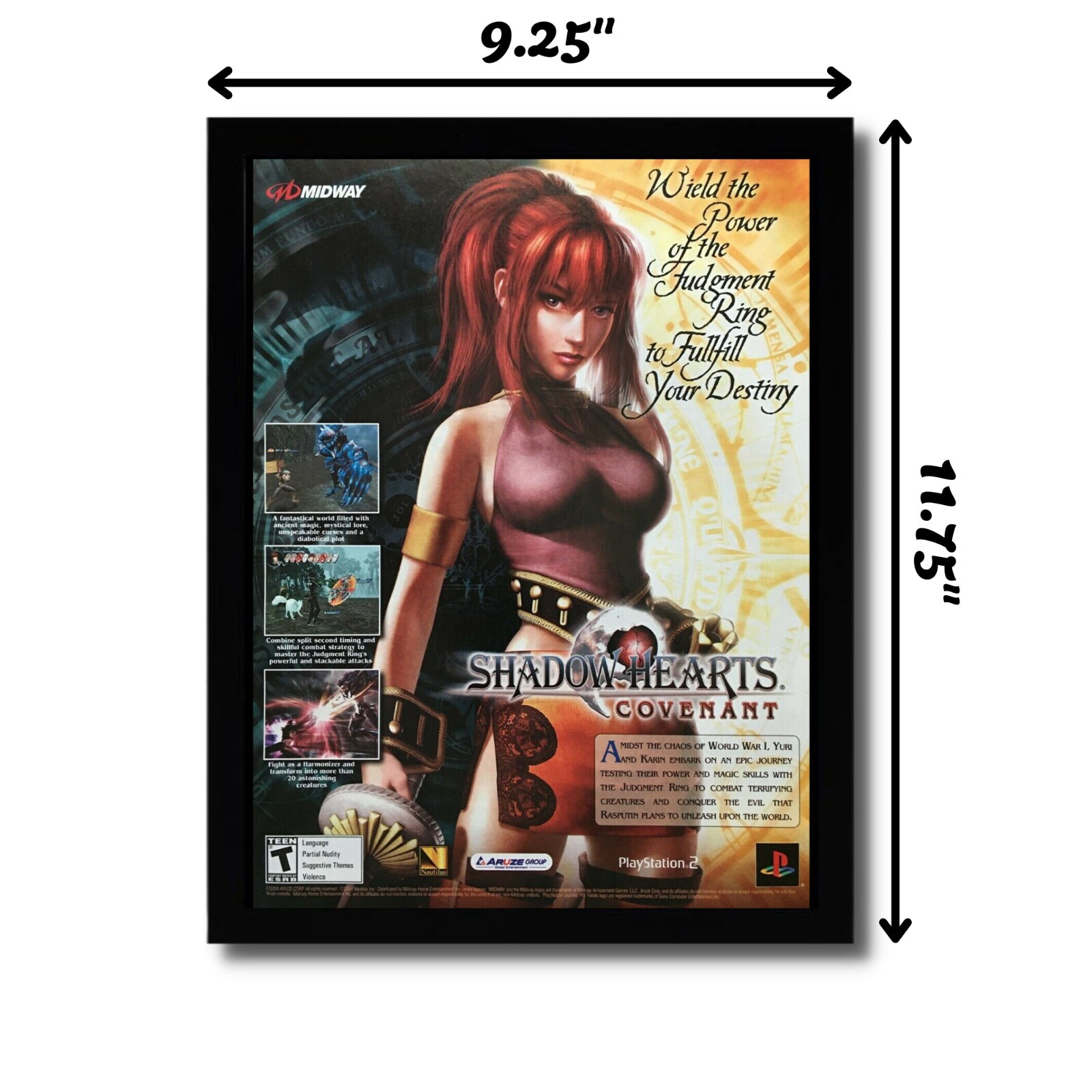 シャドウハーツ2b2 ポスターPS2