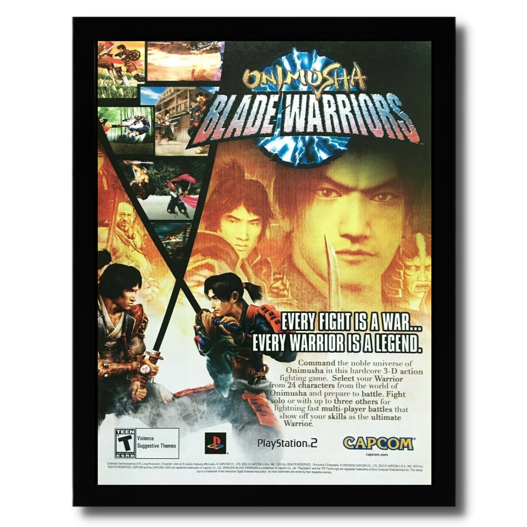 PlayStation2 - PS2★ONIMUSHA BLADE WARRIORS 海外版 北米版 Amazon.com: Onimusha: Blade Warriors : Video Games