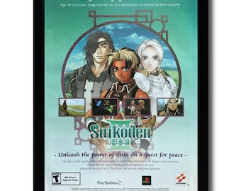 2001 キネティカ 額入りプリント広告/ポスター オリジナル PS2