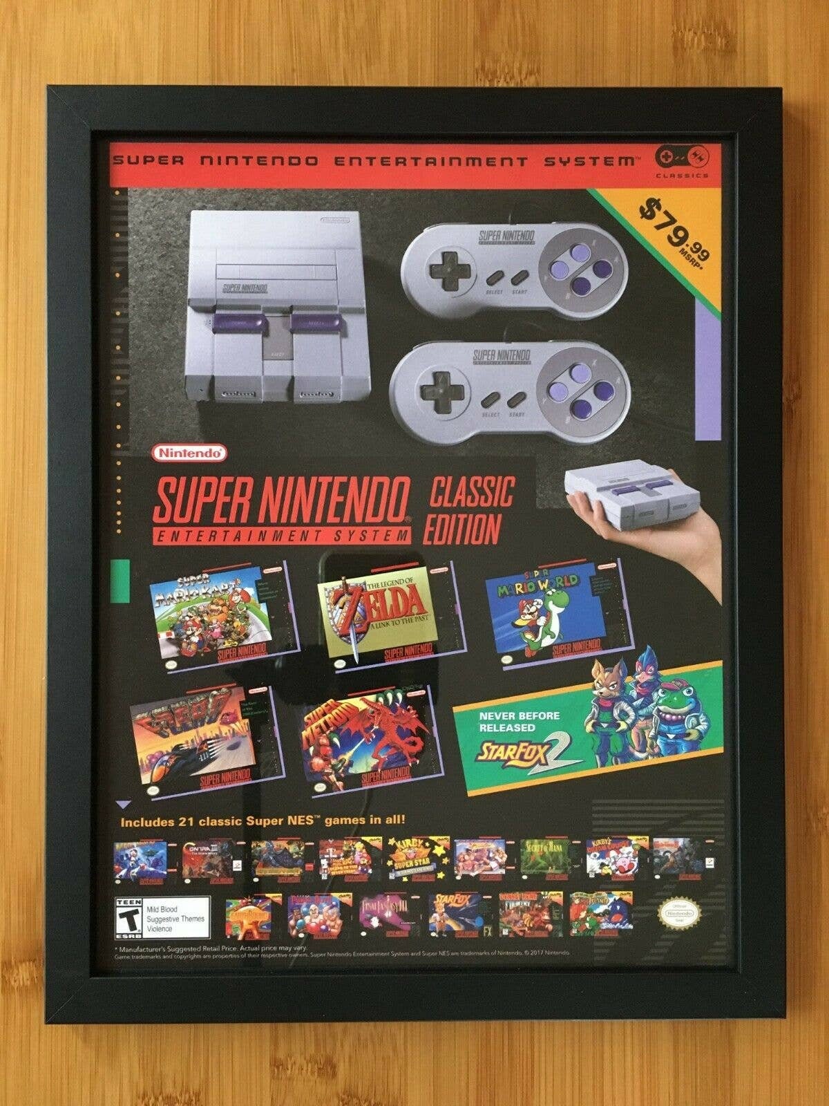 SNES Classic Edition Super Nintendo Mini Console Kuwait