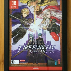 Ingelijst Fire Emblem: Three Houses Print Ad/Poster Official Switch Promo Wall Art