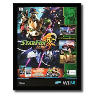 スターフォックス ポスター The classic Star Fox Snes promotional artwork in GamePro