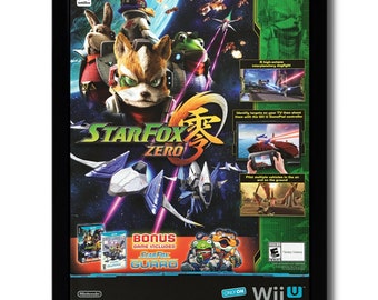 スターフォックス ポスター Star Fox SFC BOX ART SNES Premium POSTER MADE IN USA - SNE191 | eBay