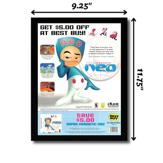 Dreamcast　販促物　チラシ　ファイルセット Vintage Free Issue Official Sega Dreamcast Magazine Flyer Sheet 4