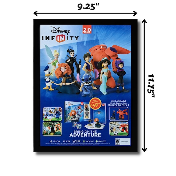 2015 Disney Infinity 2.0 Framed Print Ad/poster Xbox One - Etsy