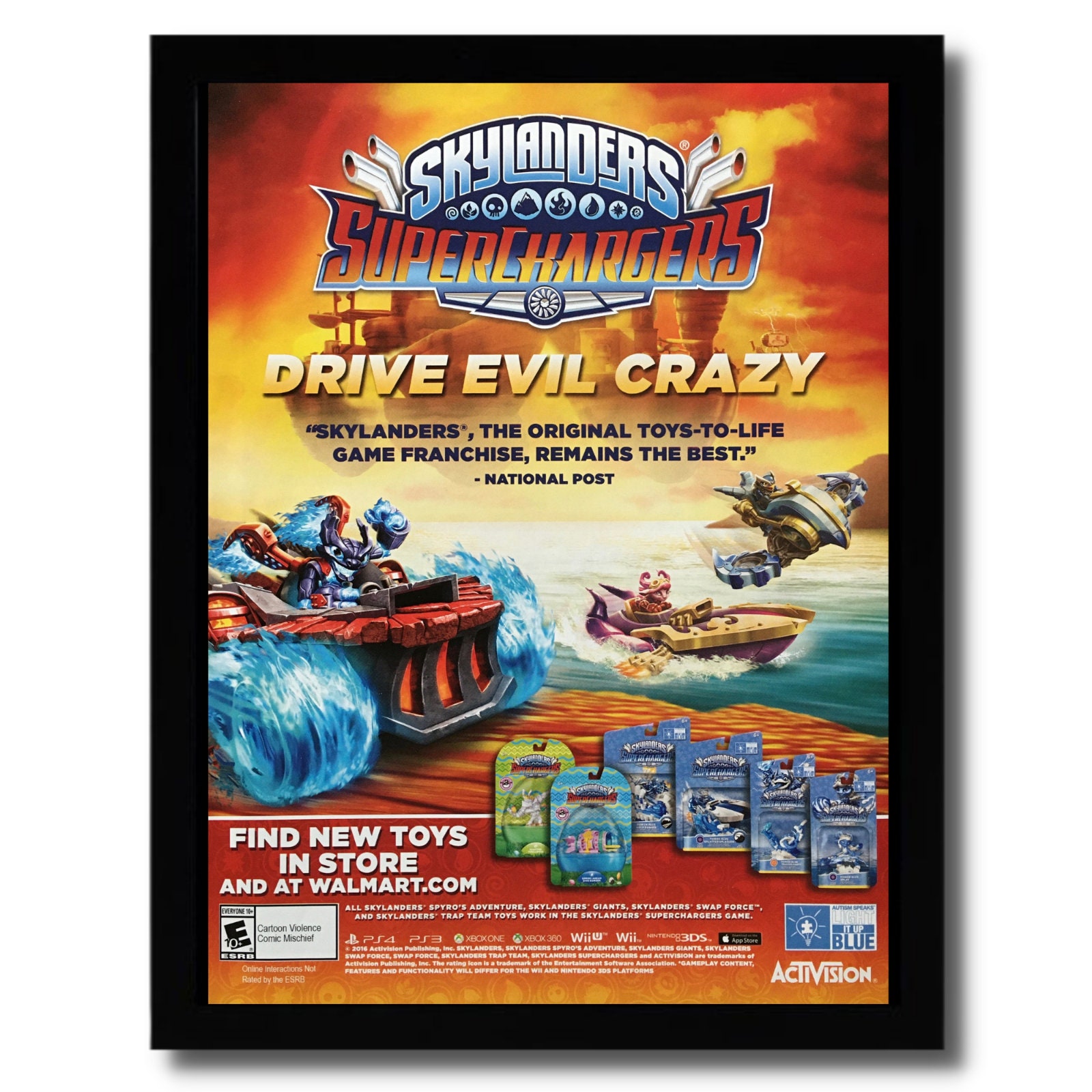 Skylanders Spyro's Adventure Poster - Skylanders : Spyro's Adventure figure