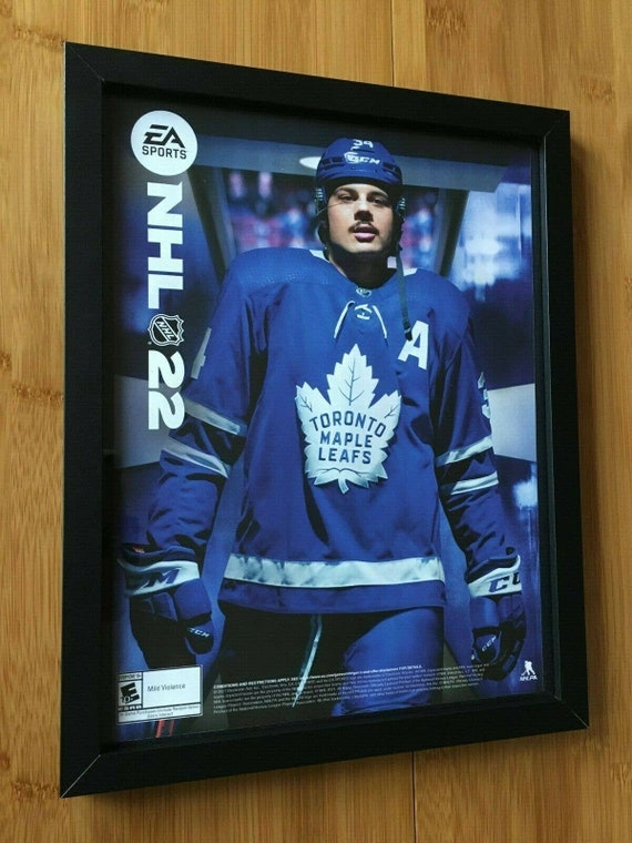 Auston Matthews Toronto Maple Leafs Framed Autographed Black