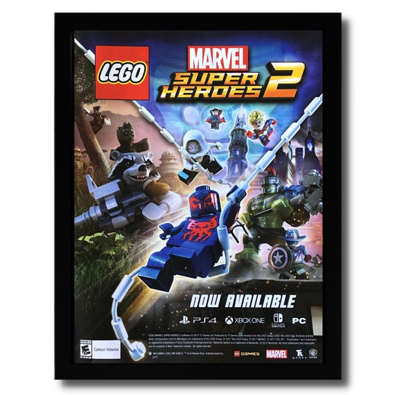 Buy LEGO Marvel Heroes 2 Print Ad/poster PS4 Online in India - Etsy