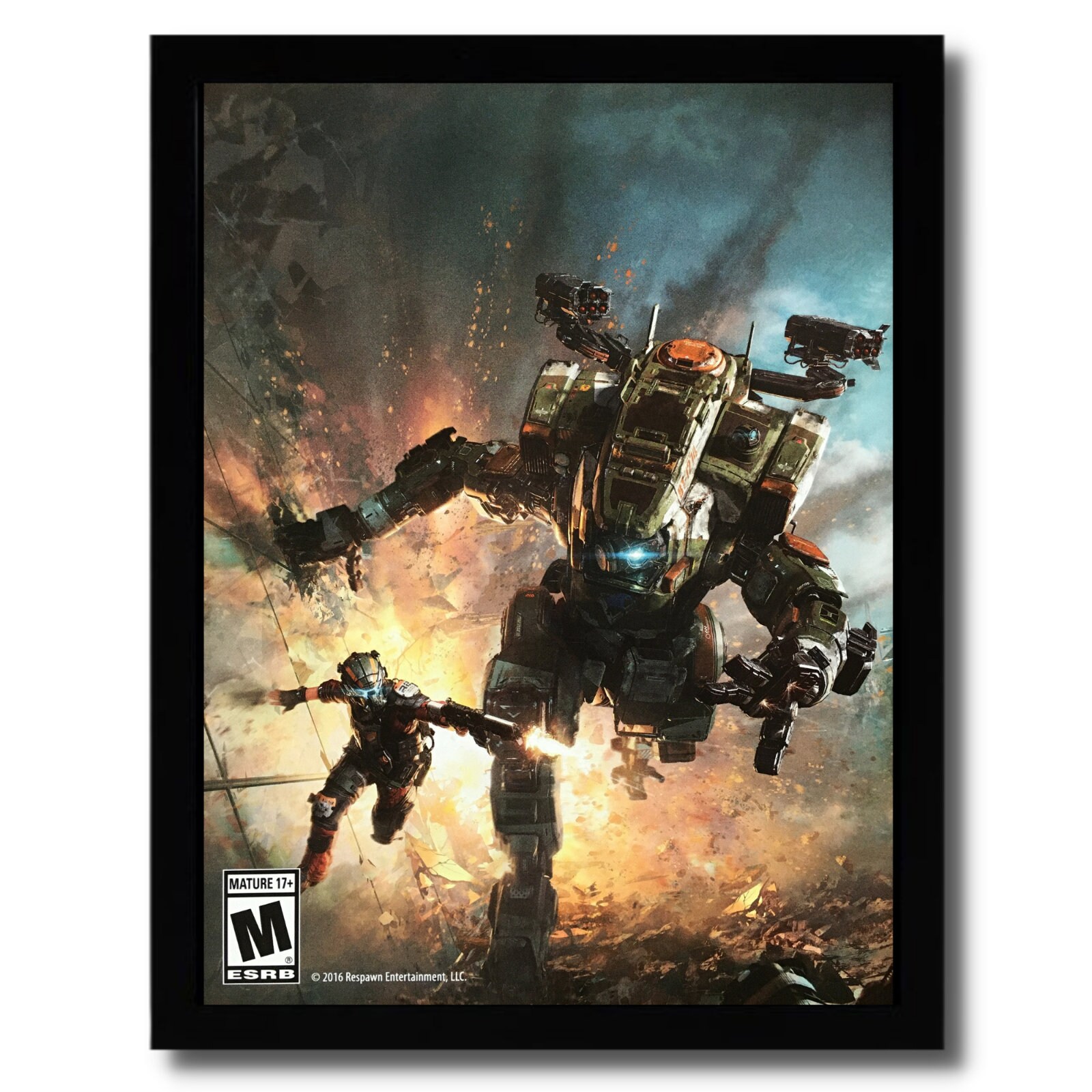 Titanfall 2 Scorch Prime Fan Art Wall Art Poster Game Poster 