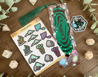 Bundel D&D Underdark-cadeauset | TTRPG-cadeau | Kerkers en draken