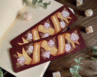 Dungeon Master Bookmark | DnD Bookmark | Fantasy Journal Book
