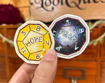 D12 Sticker - Daggerheart - DnD & Fantasy Inspired | Laptop Sticker | Water Bottle Sticker