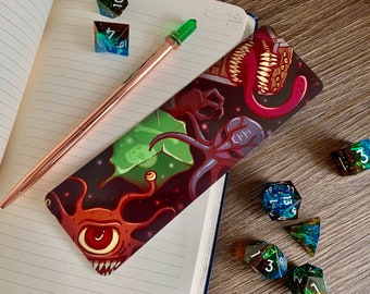 DnD Bookmark | Monster Bookmark | Fantasy Journal Book