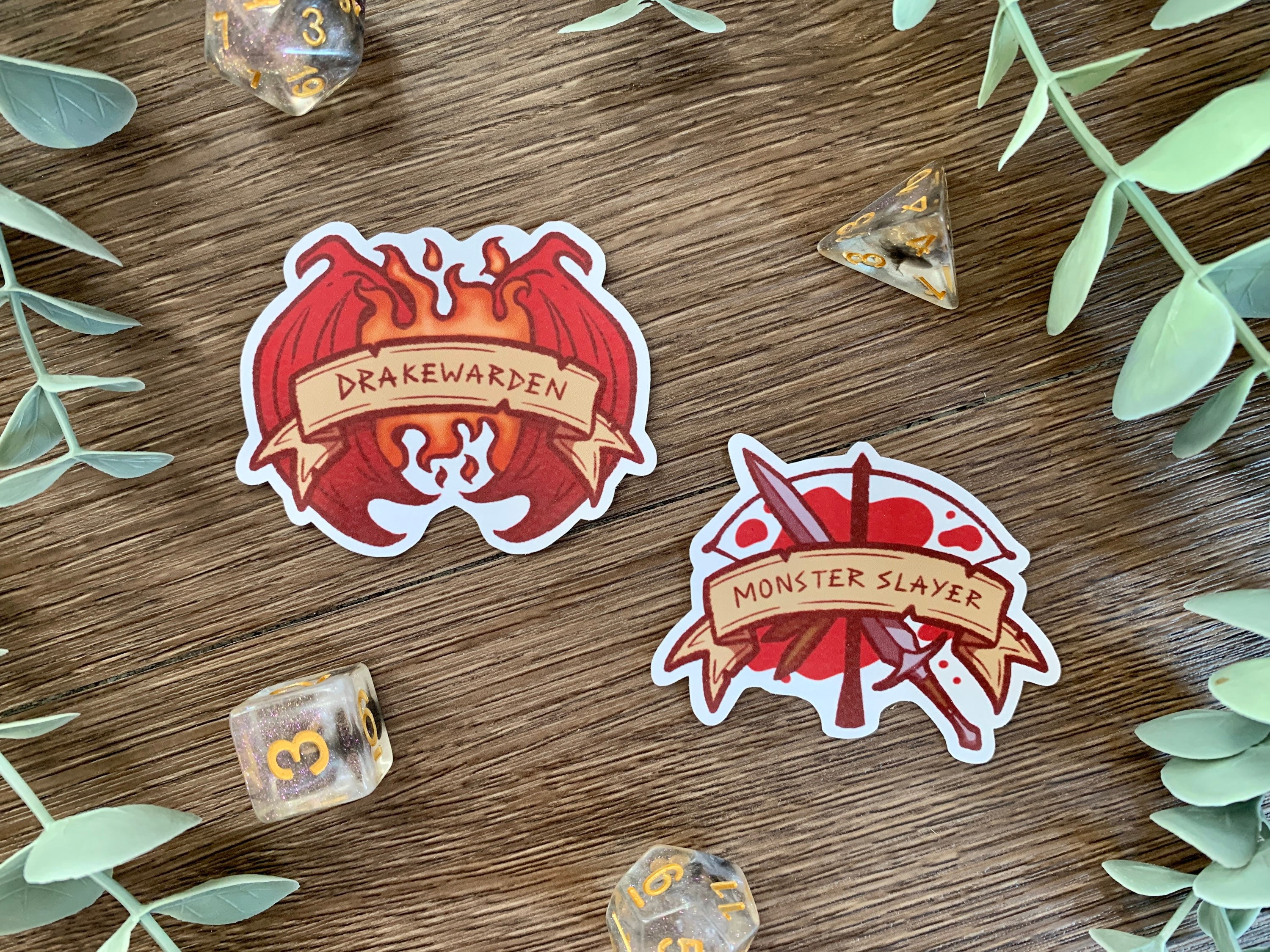 Dnd Ranger Subclass Stickers | TTRPG Fantasy Journal, Laptop & Water ...