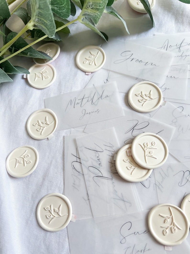 Vellum Place Name Tags Personalised Name Tags Wedding Place Etsy UK