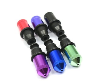 Sneak a Toke Metal Bullet Shaped Smoking Pipe Smokeless Sneak a Toke with Screens