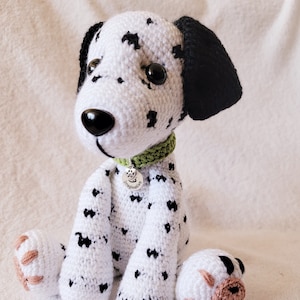 Ace the Dalmatian Crochet Pattern: Amigurumi Puppy (PDF Pattern)