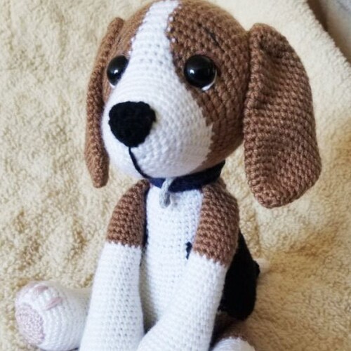 Beagle Dog Amigurumi Crochet Pattern Etsy