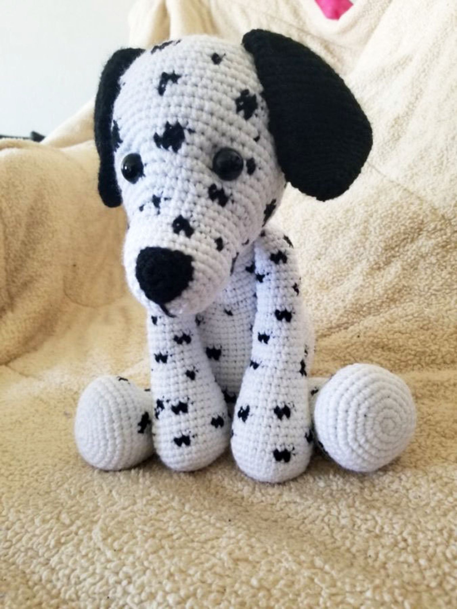 Ace the Dalmatian Crochet Patter Dog Crochet Puppy Crochet Etsy