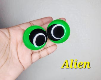 Sinker Safety Eyes: Green Collection