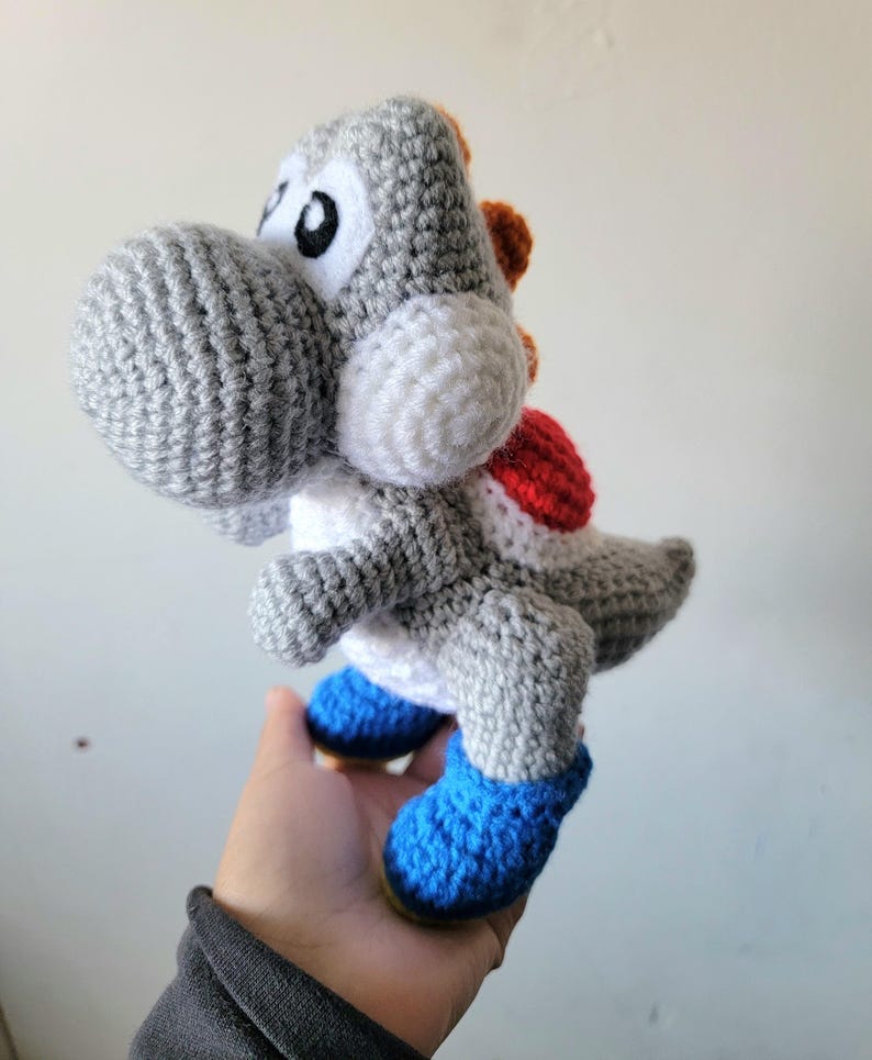 Pre-order Custom Yoshi Crochet Plush - Super Mario Inspired - Etsy Canada