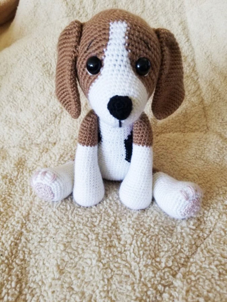 Shiloh the Beagle crochet pattern puppy crochet beagle | Etsy