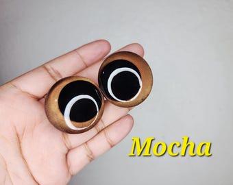 Sinker Safety Eyes: Brown Collection